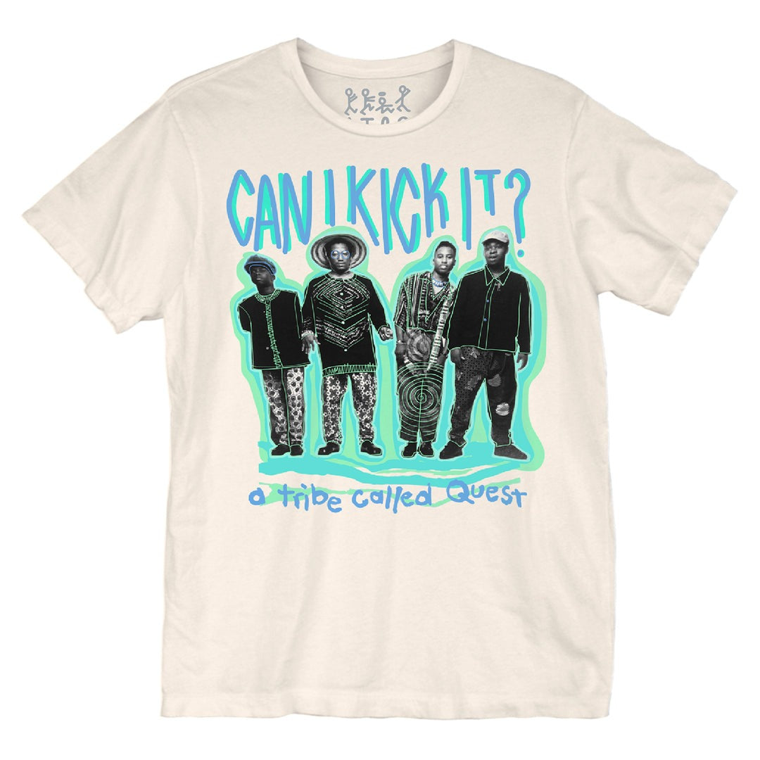 A Tribe Called Quest - Can I Kick It Unisex Tee, Cream