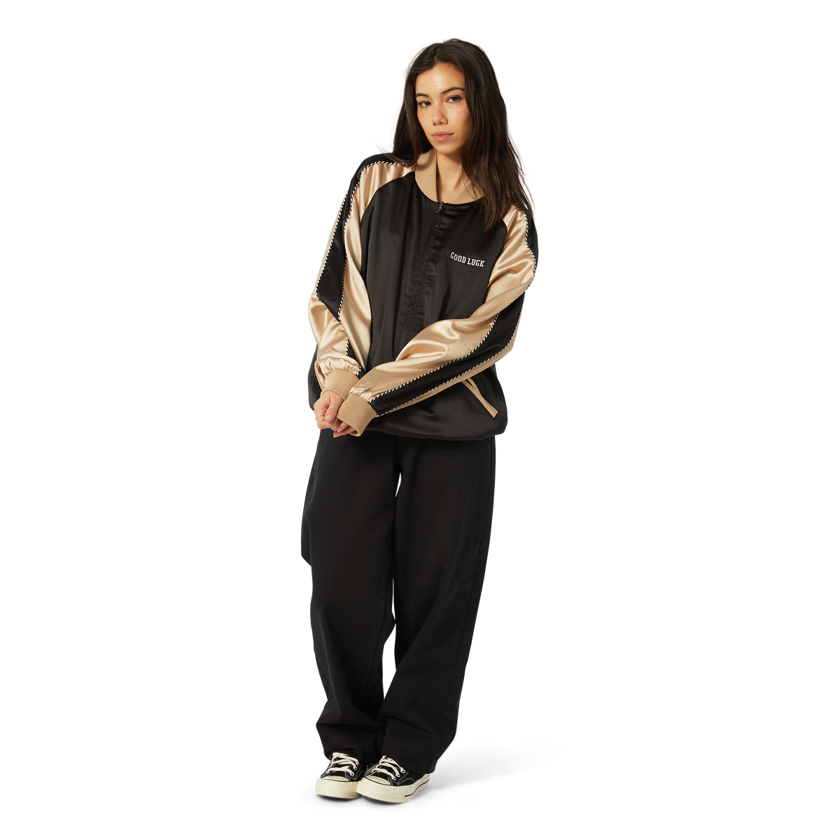 HUF x Freddie Gibbs Souvenir Jacket, Berry