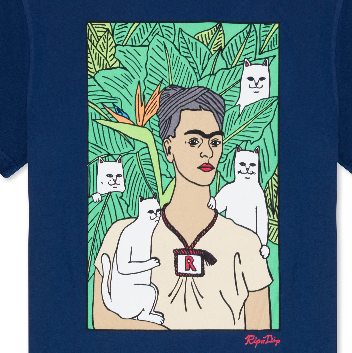 RIPNDIP - Portrait Nerm Men's Tee, Navy