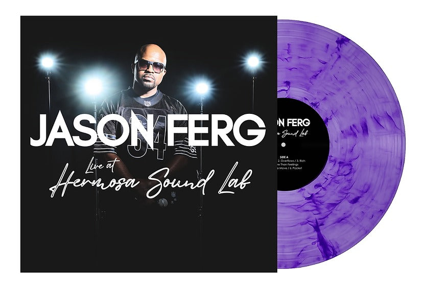 Jason Ferg - Live at Hermosa Sound Lab, Purple Vinyl (autographed)