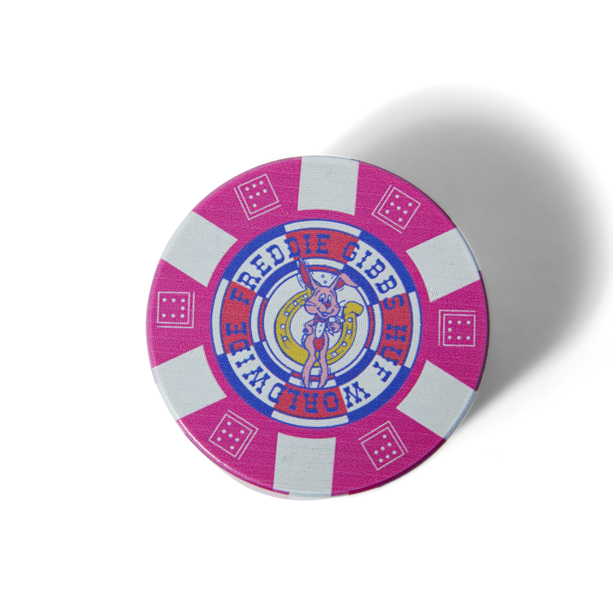 HUF x Freddie Gibbs - Poker Chip Grinder, Pink