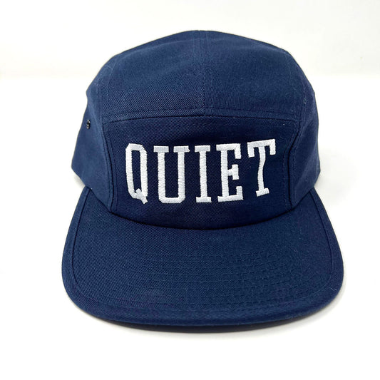 The Quiet Life - QUIET 5 Panel Camper Hat, Navy