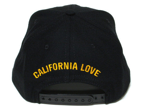 Cali State Seal Snapback Cap Black - Intl Orders