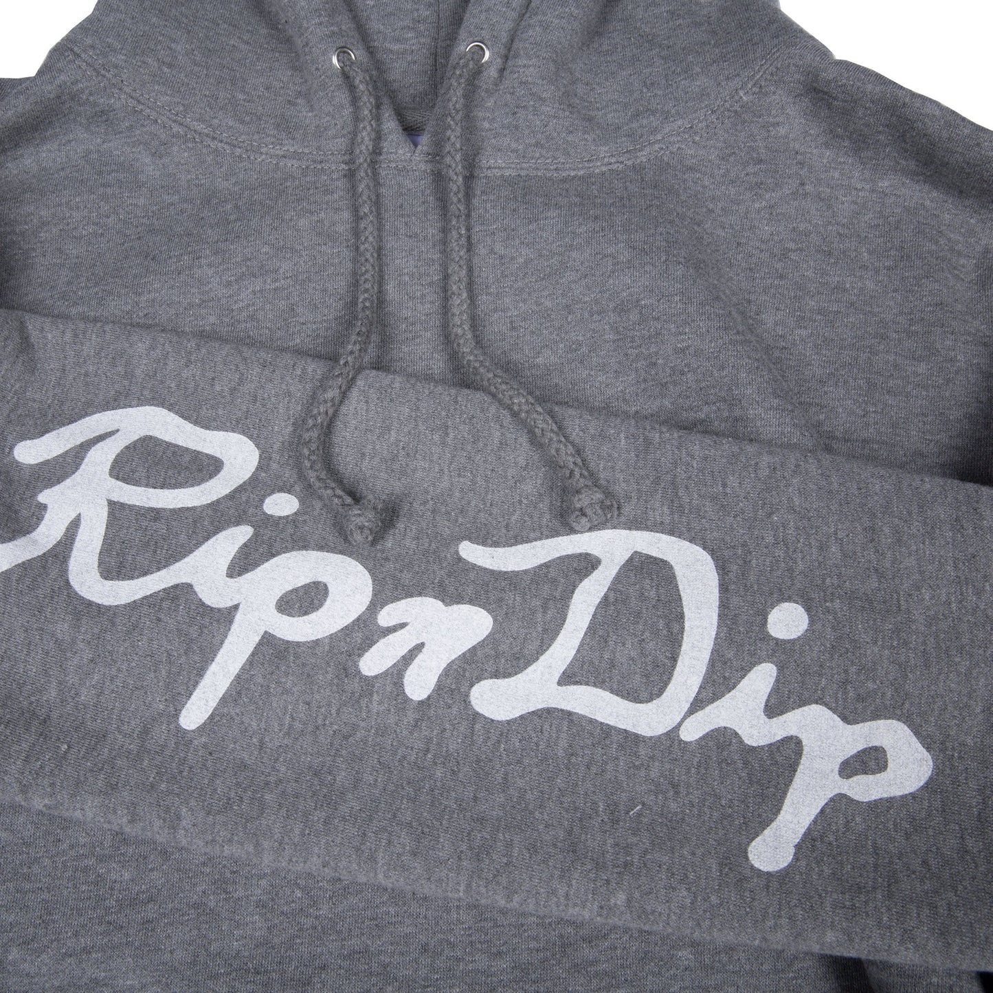 RIPNDIP - Nermal Lisa Men's Hoodie, Athletic Heather - The Giant Peach