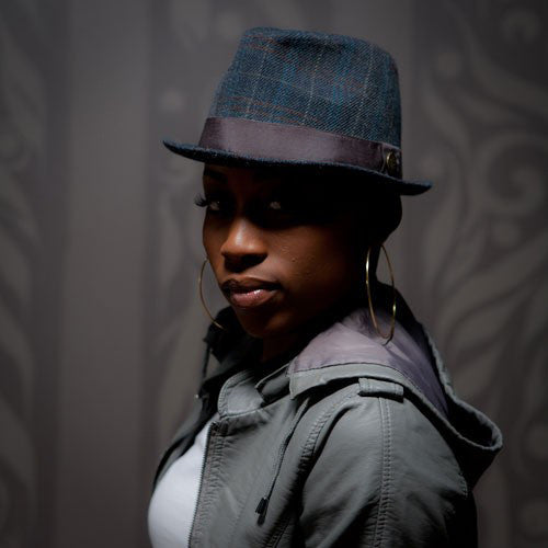 Goorin - Tad Bewell Fedora, Navy - The Giant Peach