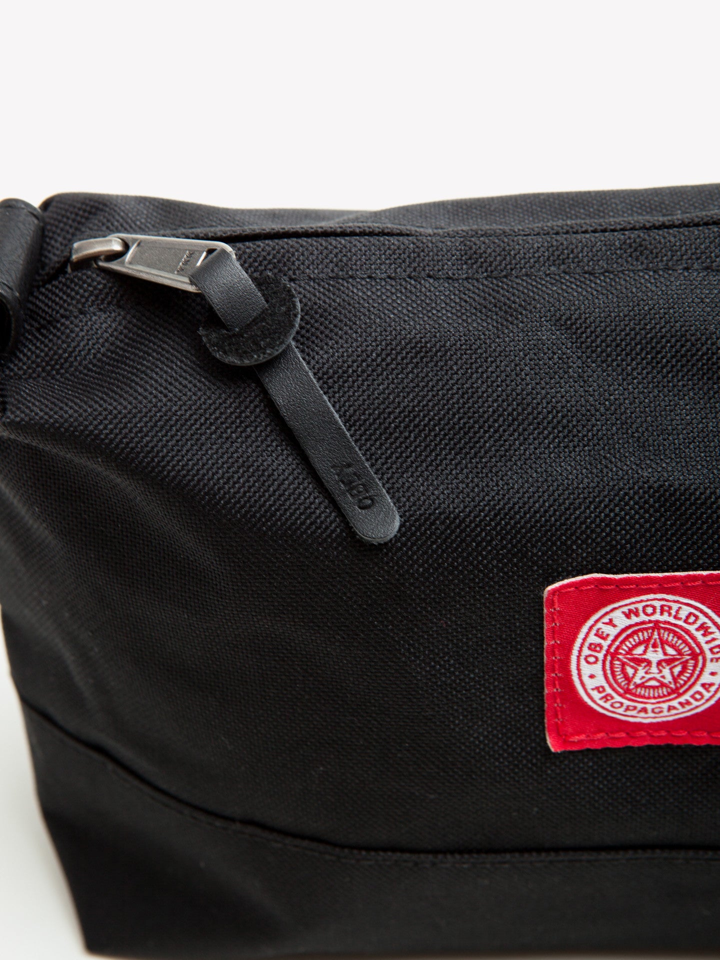 OBEY - Revolt Red Wash Bag, Black - The Giant Peach