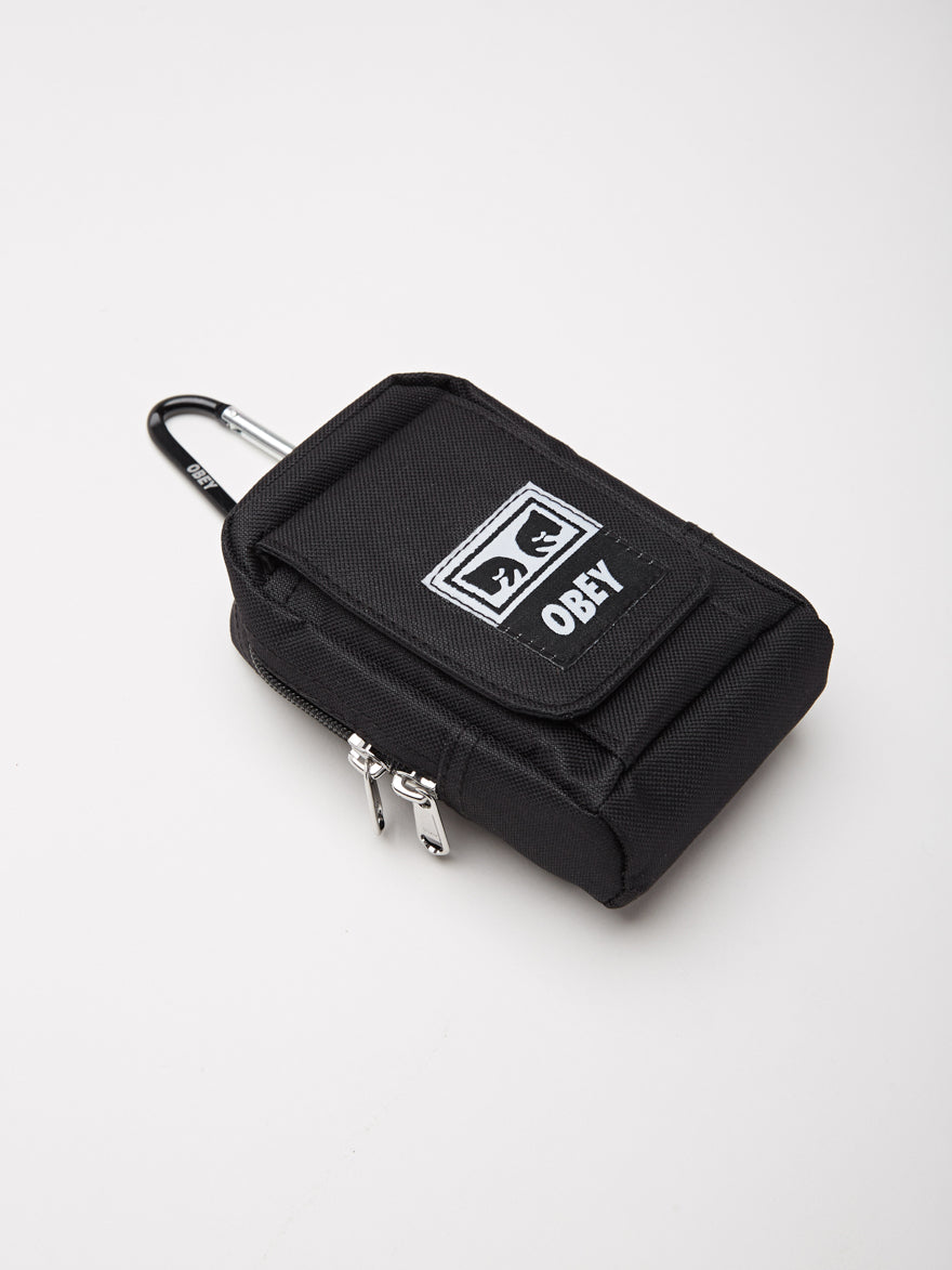 OBEY - Drop Out Utility Small Bag, Black - The Giant Peach