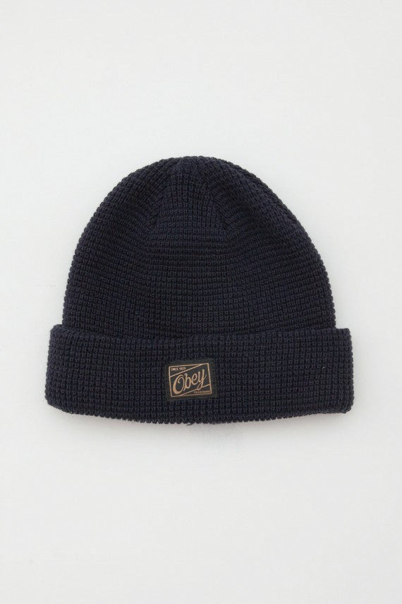 OBEY - Roscoe Beanie, Black - The Giant Peach