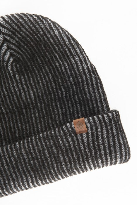 OBEY - Coast Beanie, Black/Grey - The Giant Peach
