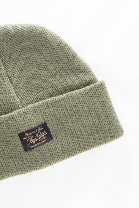 OBEY - Watcher Beanie, Army - The Giant Peach