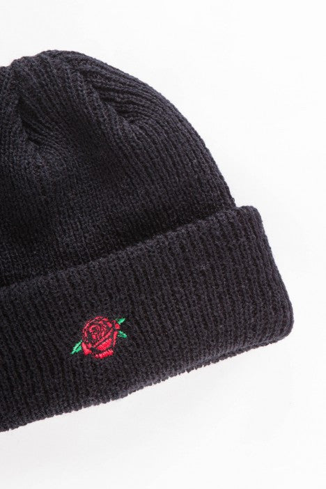 OBEY - Rose Beanie, Black - The Giant Peach