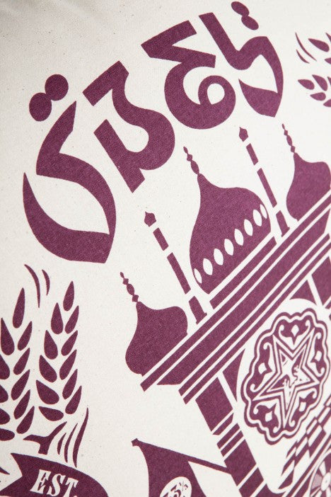 OBEY - Raga Drop Pillow, Cream - The Giant Peach