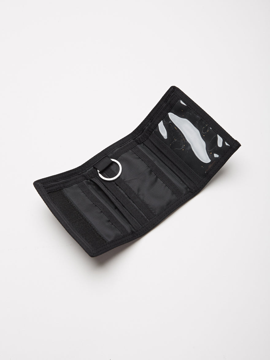 OBEY - Drop Out Tri-Fold Wallet, Black - The Giant Peach