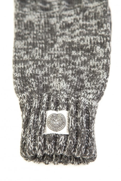 OBEY - Boulder Gloves, Heather Charcoal - The Giant Peach