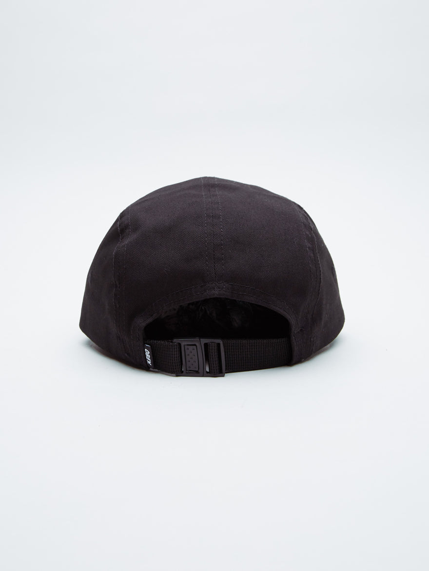 OBEY - Union 5 Panel Hat, Black