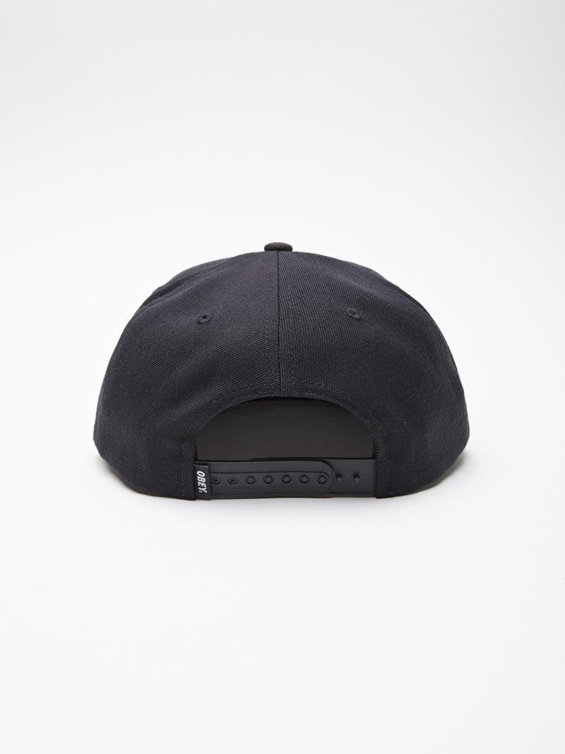 OBEY - Vista Men's Snapback, Black - The Giant Peach