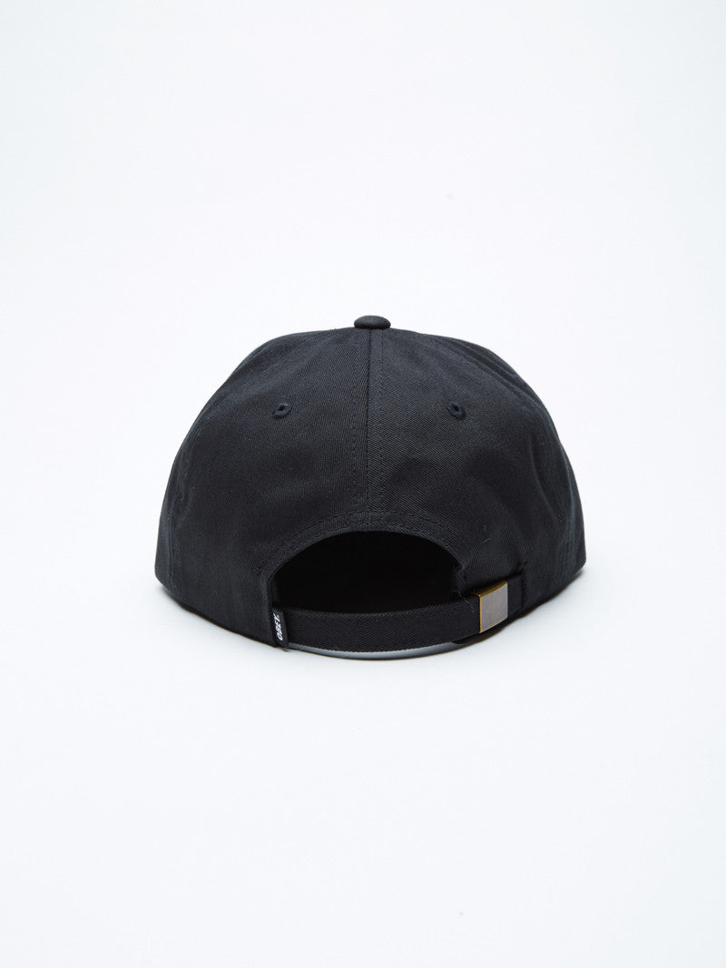 OBEY - Worldwide Seal Men's 6 Panel, Black - The Giant Peach