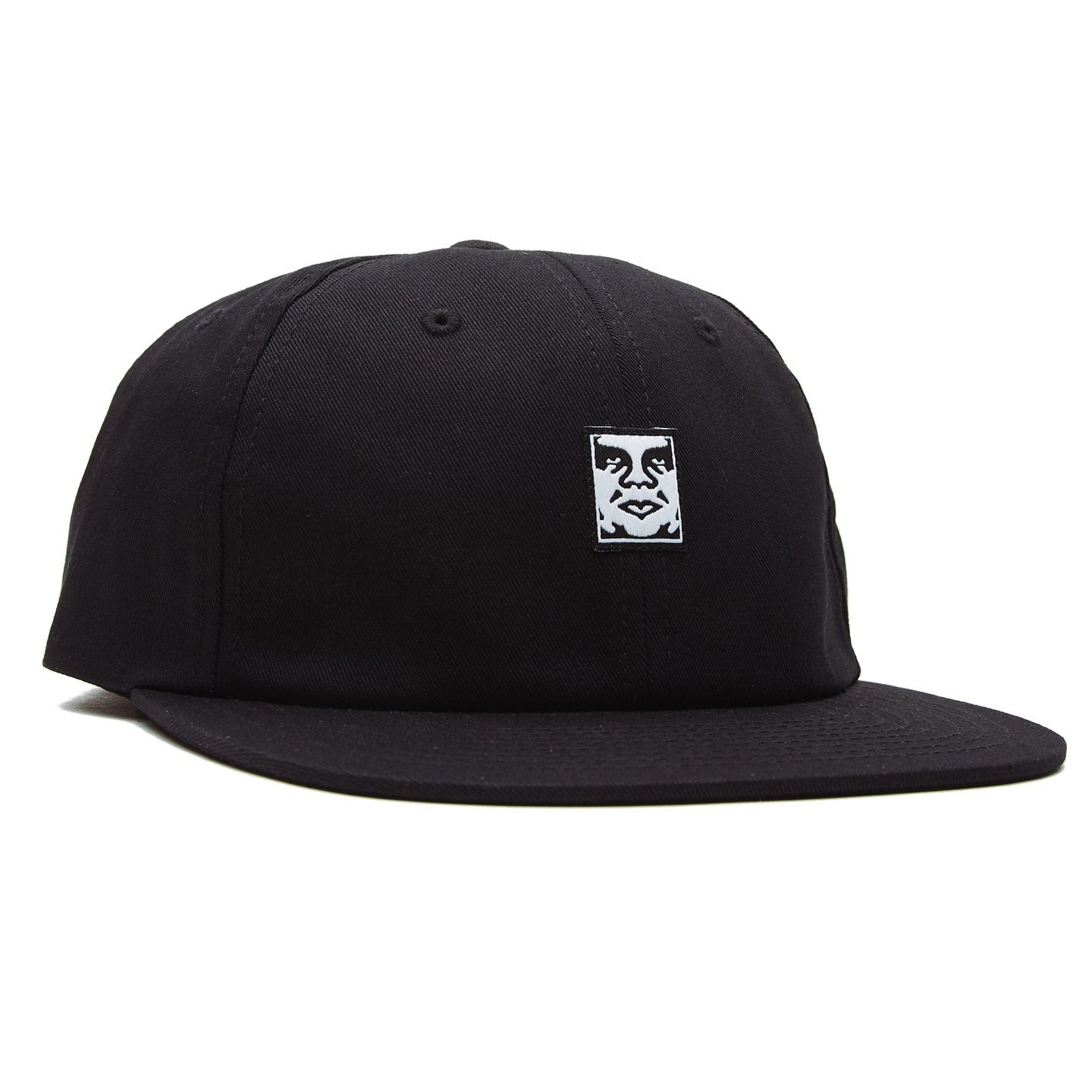 OBEY - Icon Face 6 Panel Men's Strapback, Black