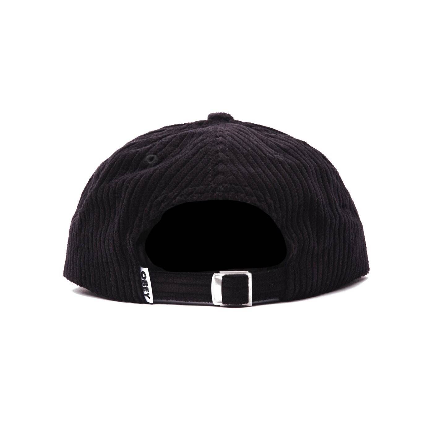 OBEY - Bold Cord 6 Strapback, Black