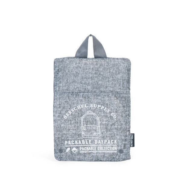 Herschel Supply Co. - Packable Daypack, Raven Crosshatch - The Giant Peach
