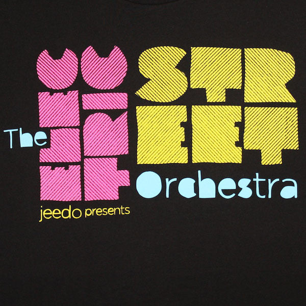 101 Apparel - Jeedo Electric Street Orchestra Men's Shirt, Black - The Giant Peach