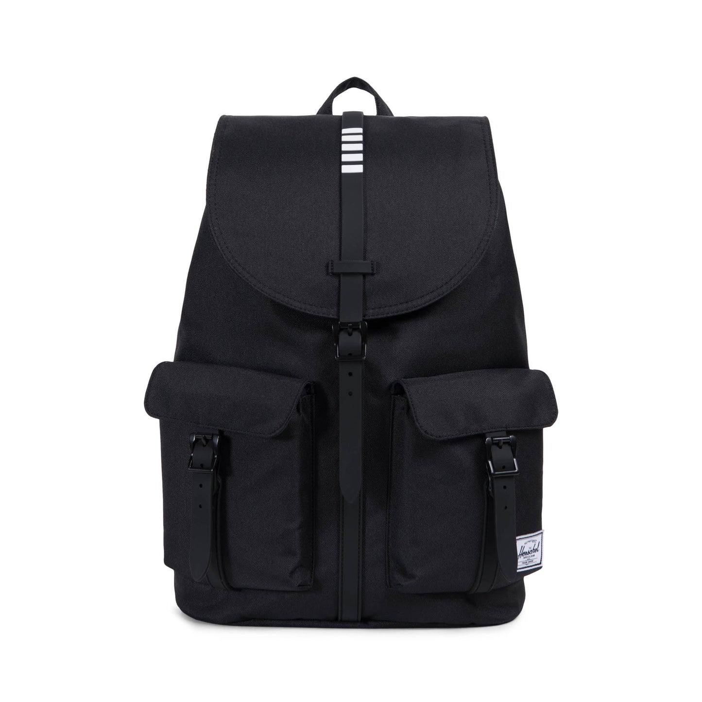 Herschel Supply Co. - Dawson Backpack, Black/Black/White Inset - The Giant Peach