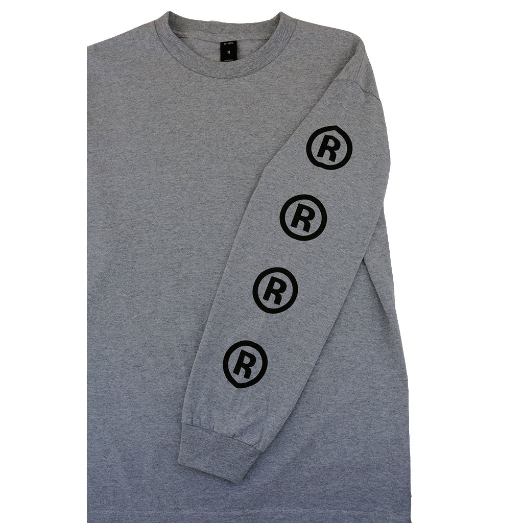 10Deep - 10 Strikes Men's L/S Tee, Heather Grey