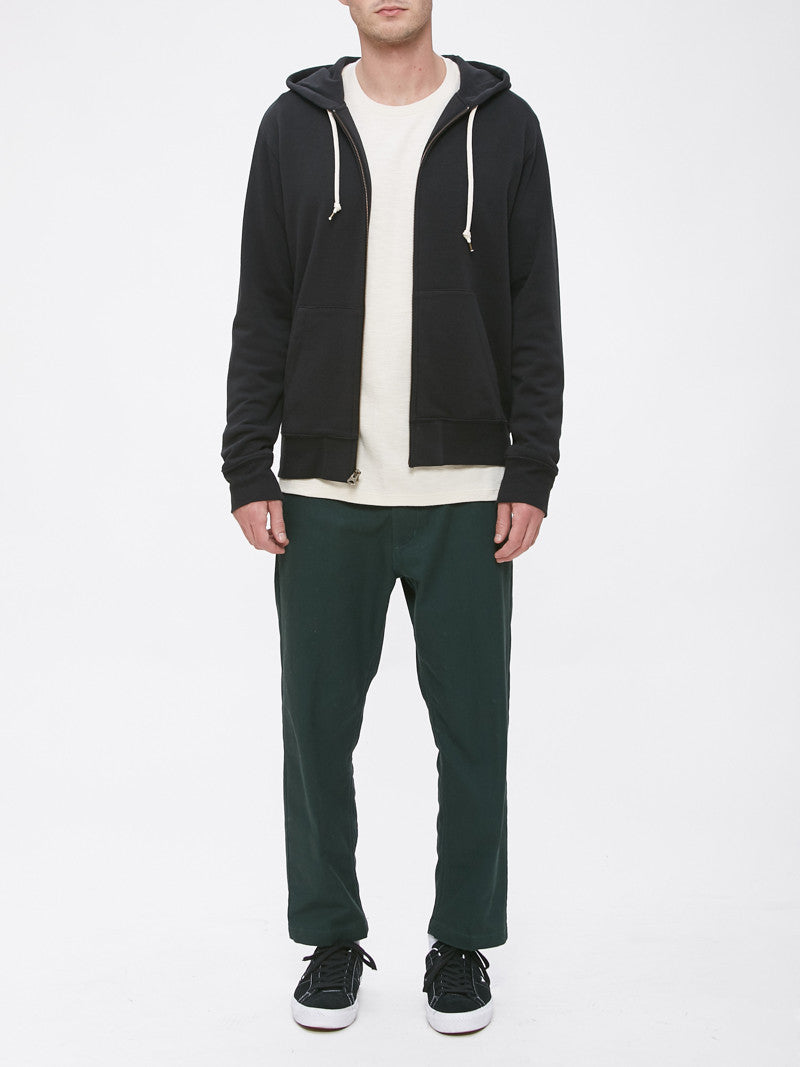 OBEY - Lofty Creature Comfort Men's Zip Hood, Black - The Giant Peach