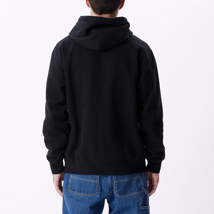 OBEY - Tab Pullover Men's Hoodie, Black