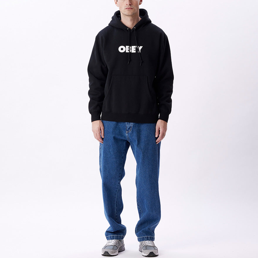 OBEY - Bold Premium Pullover Men's Hoodie, Black