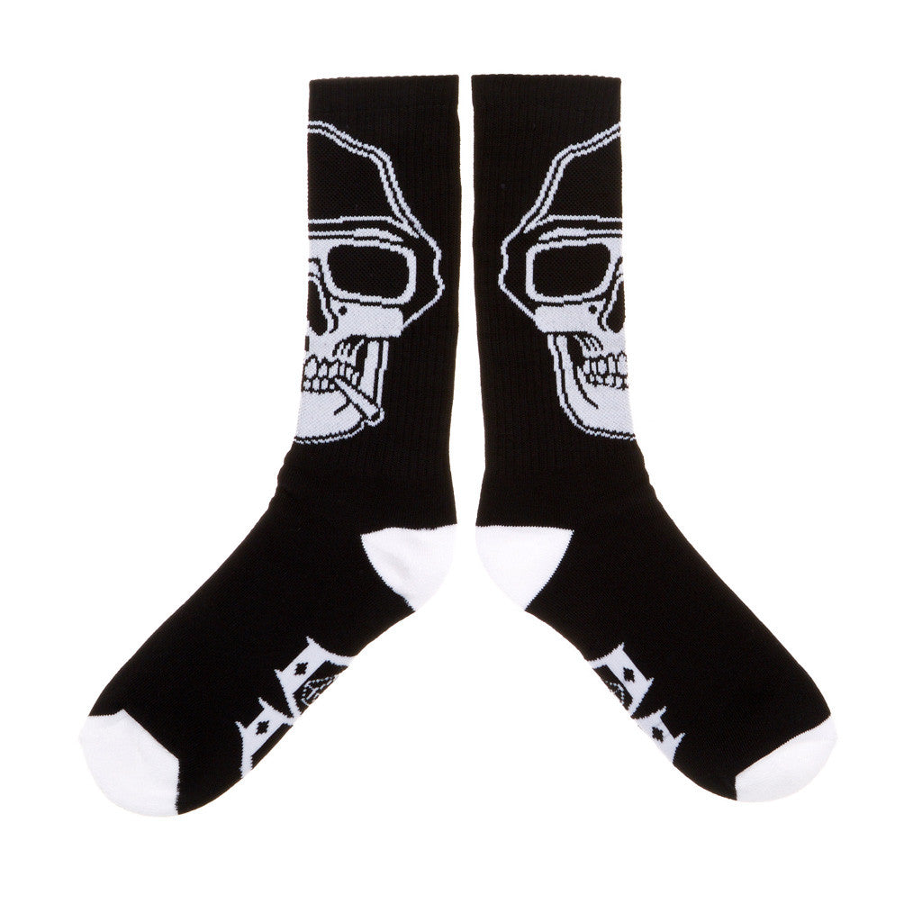 REBEL8 - Smoked Loc Socks, Black - The Giant Peach