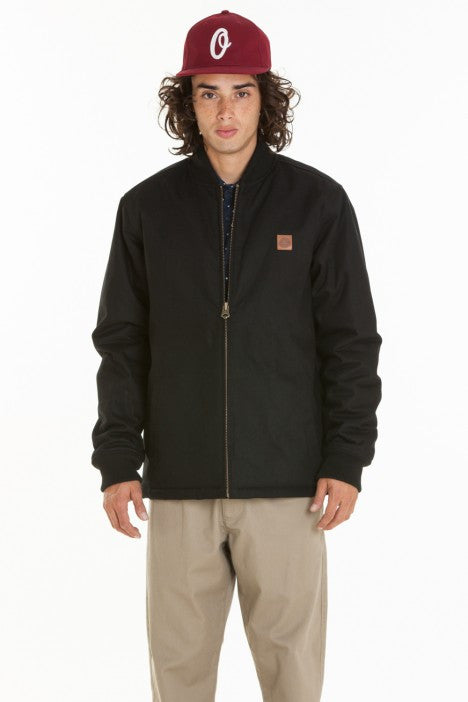 OBEY - Badger Men's Jacket, Black - The Giant Peach