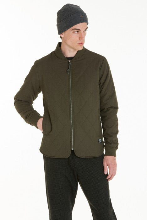 OBEY - Parker Men's Jacket, Dark Army - The Giant Peach