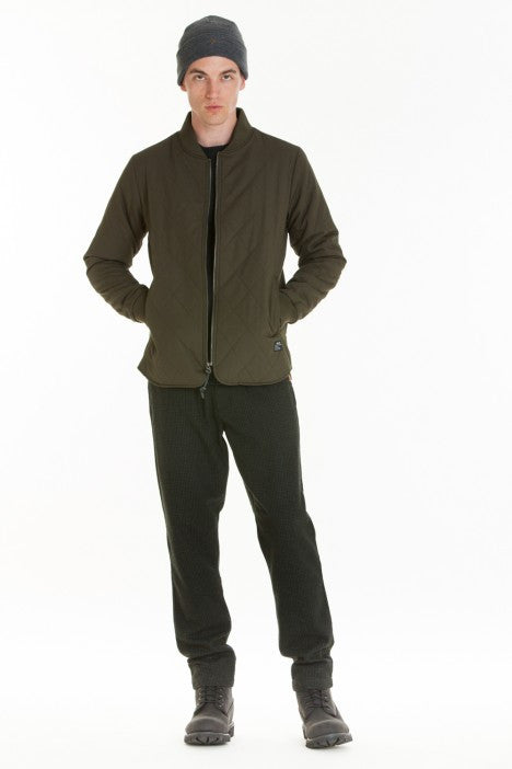 OBEY - Parker Men's Jacket, Dark Army - The Giant Peach