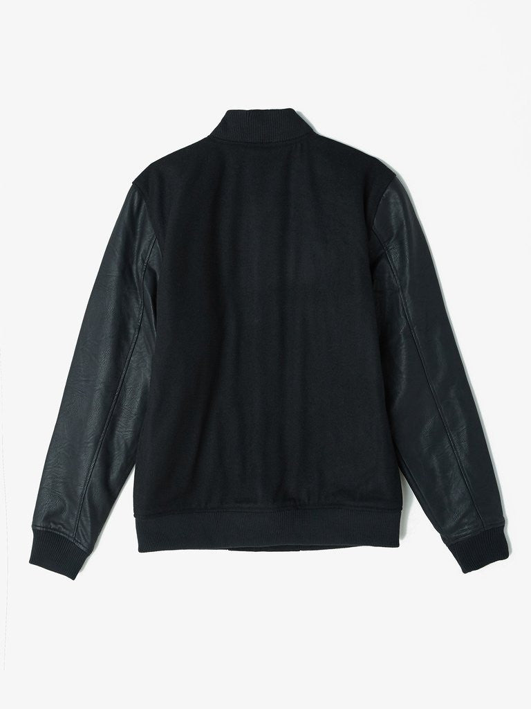 OBEY - Soto Collegiate Men's Jacket, Black - The Giant Peach