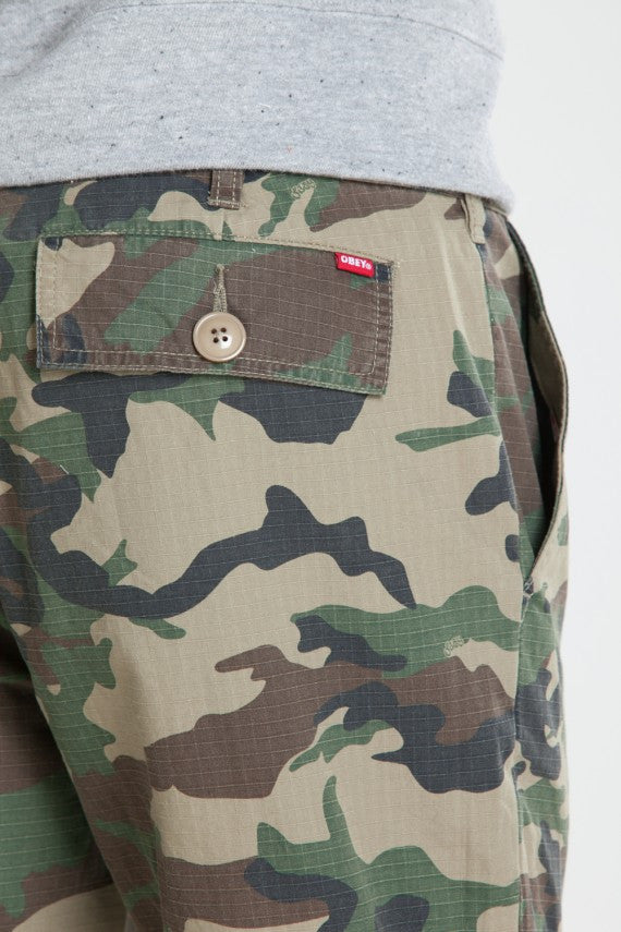 OBEY - Quality Dissent Recon Men's Pants, Field Camo - The Giant Peach