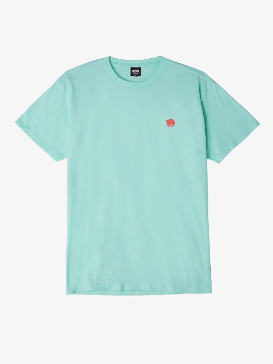 OBEY x Never Made - Wall Of Death Men's Shirt, Celadon - The Giant Peach