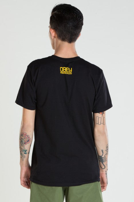 OBEY - Go Campaign Men's Shirt, Black - The Giant Peach