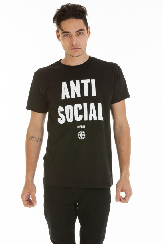 OBEY - Anti-Social Premium Men's Shirt, Black - The Giant Peach