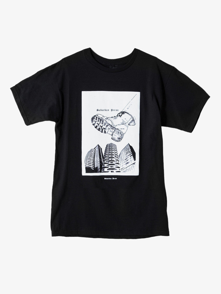 OBEY - Suburban Boot Men's Shirt, Black - The Giant Peach