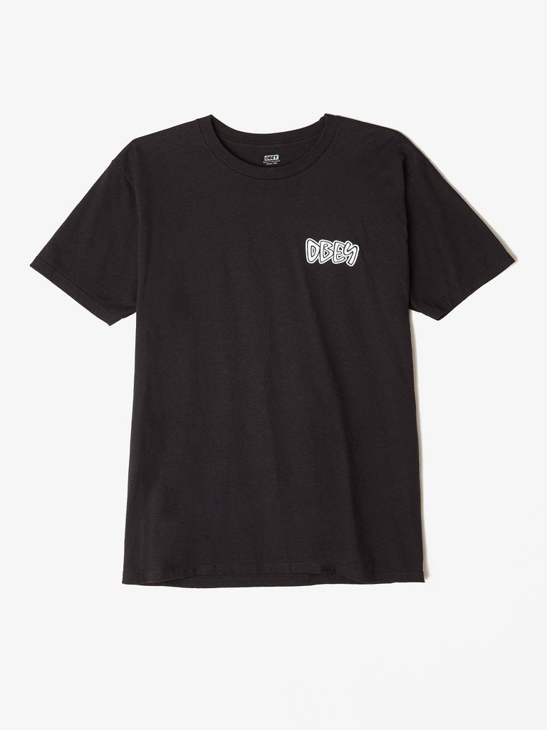 OBEY - Bad Brains Capitol Men's Shirt, Black - The Giant Peach