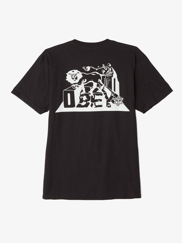 OBEY - Bad Brains x Obey Men's Shirt, Black - The Giant Peach