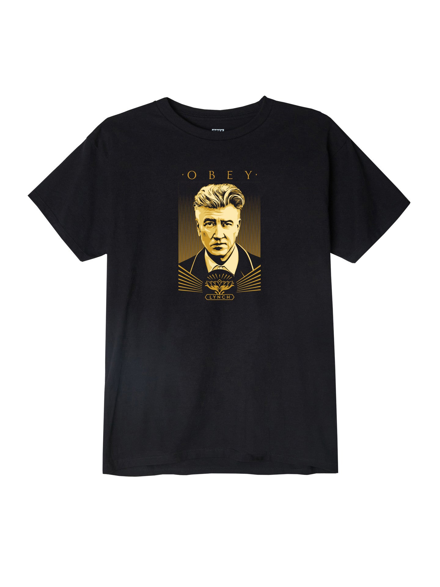 OBEY - David Lynch Awareness Men's Shirt, Black - The Giant Peach