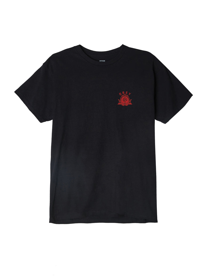 OBEY - Creative Dissent Monogram Men's Shirt, Black - The Giant Peach