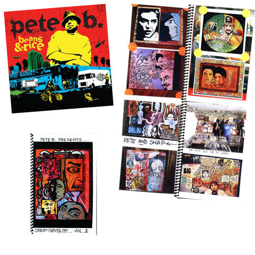 Pete B. (of The Cuf) - Beans & Rice (w/ FREE Creative Slop... Vol. 1 Booklet), CD - The Giant Peach