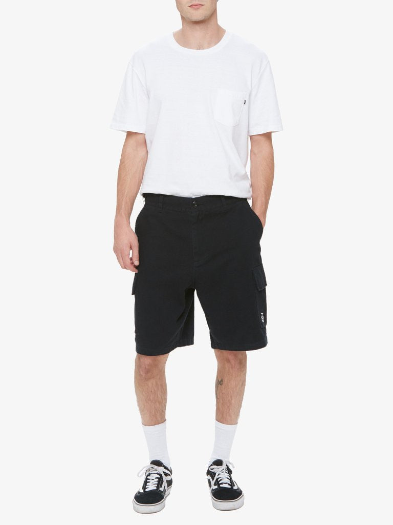 OBEY - Fubar 90's Men's Cargo Shorts, Black - The Giant Peach