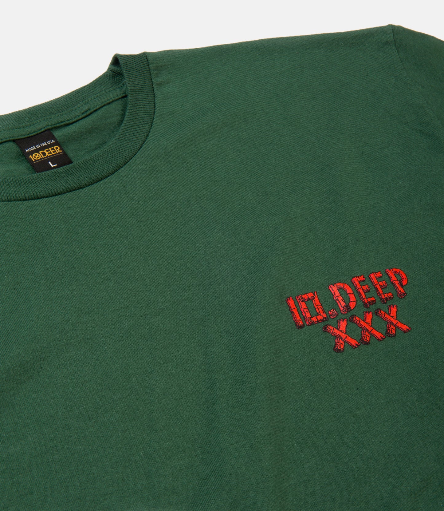 10Deep - Sabong Men's Tee, Green - The Giant Peach