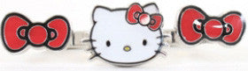 Loungefly - Hello Kitty Bow & Head 2-Finger Ring - The Giant Peach