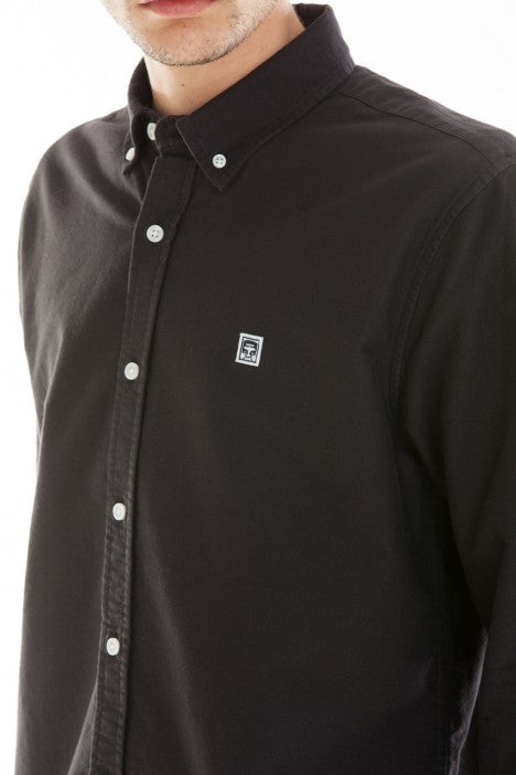 OBEY - Eighty Nine Woven L/S Men's Shirt, Black - The Giant Peach