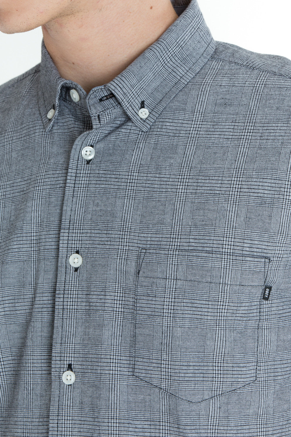 OBEY - Murphy Woven S/S Men's Shirt, Black Multi - The Giant Peach